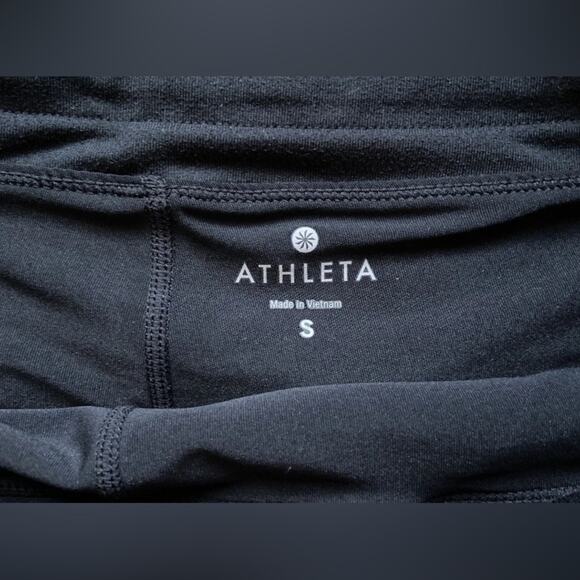 ATHLETA Black Stretch Knit Skort sz Small - Picture 5 of 11